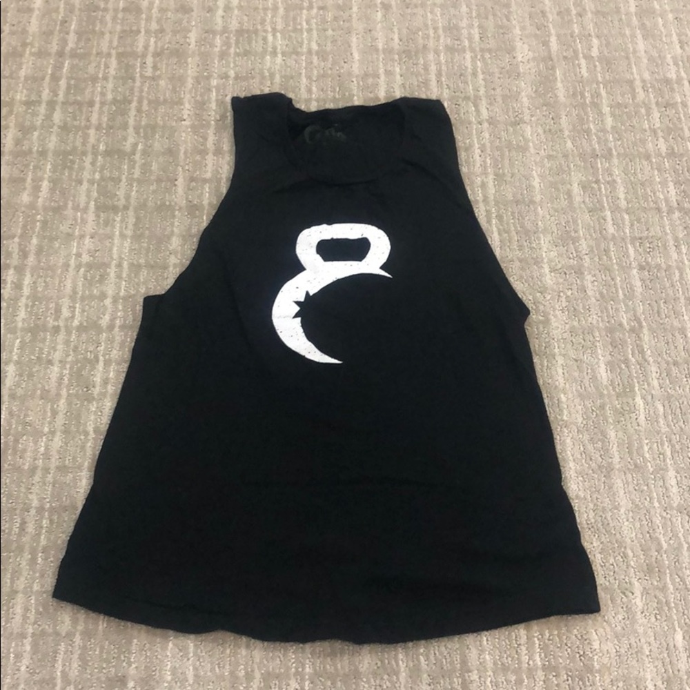 Zyia activewear Kettle moon muscle tank size L